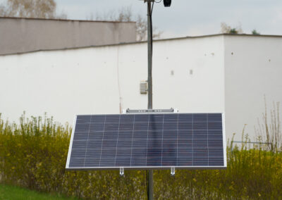 Solární kamera na stavbu pro přehled i aktivní odstrašení zlodějů